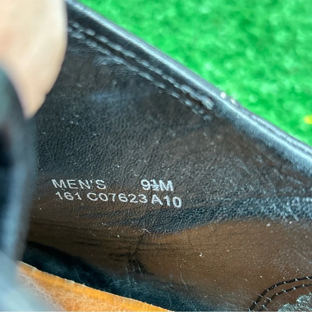 Cole Haan Air Men's‎ Size 9.5 Leather Comfort Black Fashion Sneakers C07623
